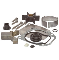 Water Pump Kit with housing (with Plastic Wedge Key) For OMC, Johnson, Evinrude - 96-365-02BK - SEI Marine